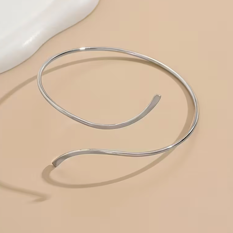 BRAZALETE JAZ - PLATEADO