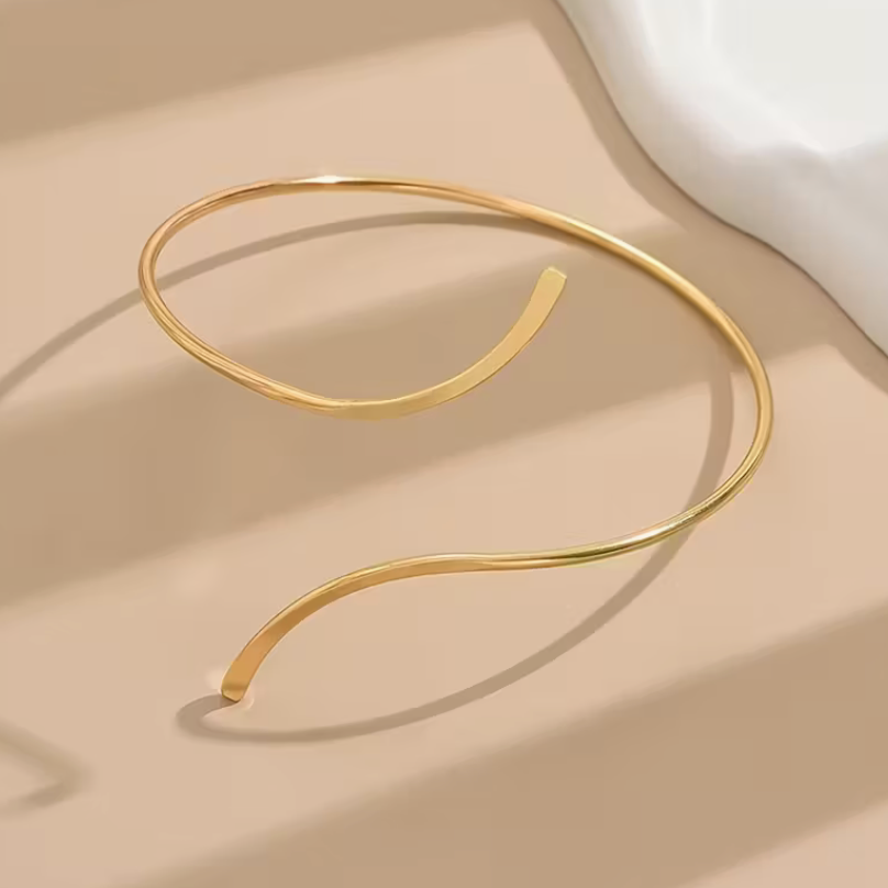 BRAZALETE JAZ - DORADO